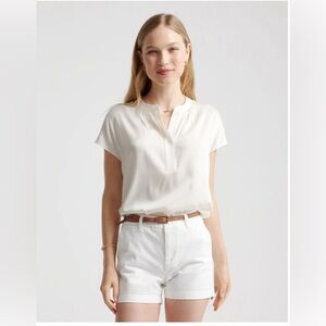 Quince stretch Dolman Sleeve Blouse M